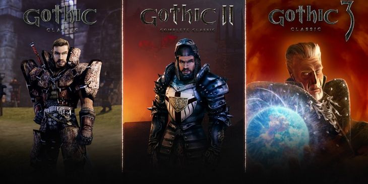 Оригинальная трилогия «Готики» на консолях обойдется в €90