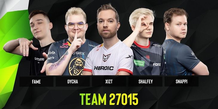 Команда Shalfey и fame выиграла первый шоу-матч в Counter-Strike 2 на ESL Pro League Season 17