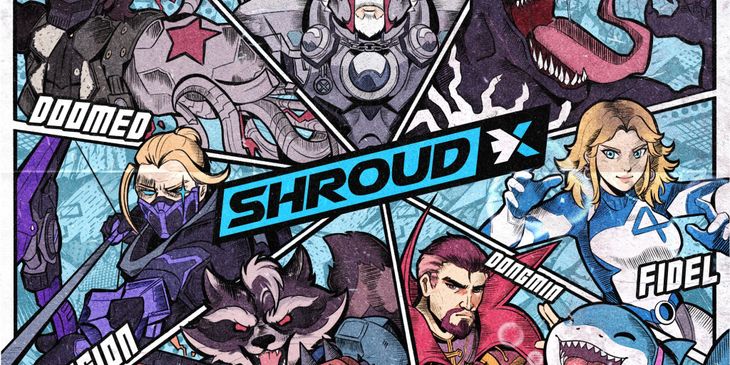 Shroud представил свой состав по Marvel Rivals