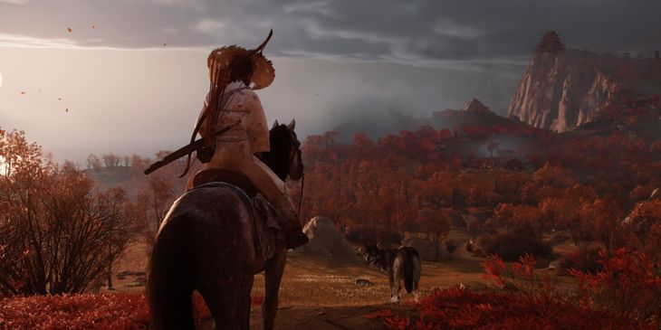 Как найти меч и шлем Дзина Сакая в Ghost of Yōtei