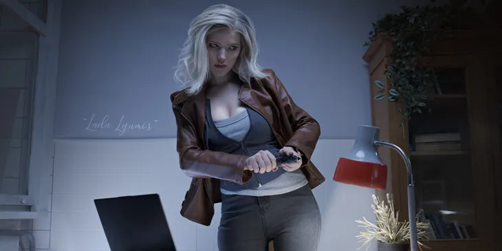 Какая… скромница — косплей на Грейс Эшкрофт из Resident Evil Requiem