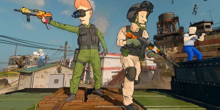 Трейлер Бивиса и Батт-Хеда в Call of Duty