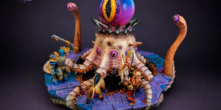 Показана безумная фигурка Древнего Бога К'Туна из WoW