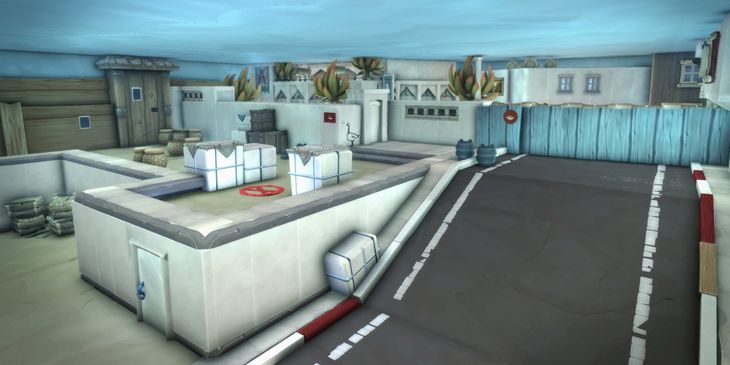 Фанат World of Warcraft воссоздал в игре карту Dust2 из CS через систему домов