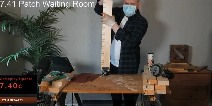 TeaGuvnor запустил стрим в ожидании патча 7.41 для Dota 2