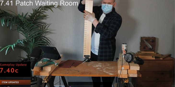 TeaGuvnor запустил стрим в ожидании патча 7.41 для Dota 2