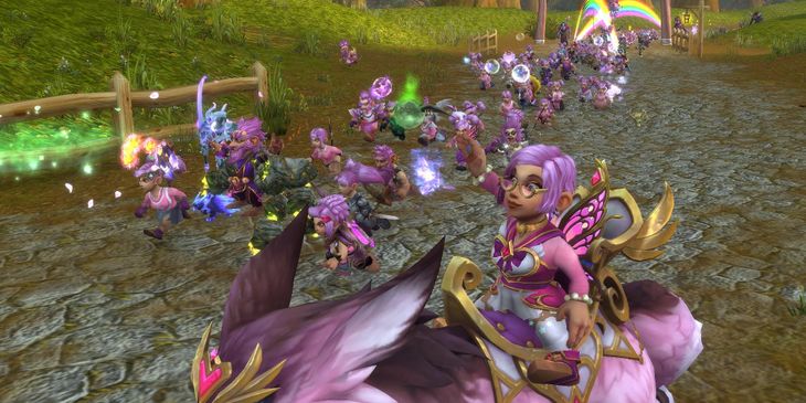 В WoW прошел «Забег гномов» 2025 — флешмоб против рака груди