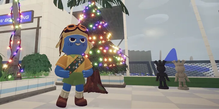 Зимнее обновление PEAK принесло снежки и праздничные биомы