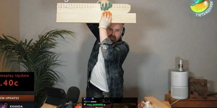 TeaGuvnor выставил на аукцион доску с комнаты ожидания патча 7.41 — все деньги пойдут в фонд по охране психического здоровья