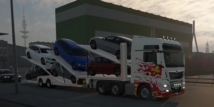 On The Road, конкурент Euro Truck Simulator, получит обновленную графику и погоду