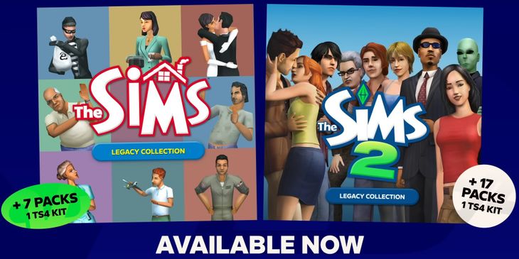 EA выпустила переиздание The Sims и The Sims 2 со всеми дополнениями