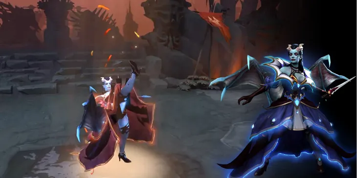 Queen of Pain в юбке и новое животное для Disruptor: обзор второго Immortal-сундука из Battle Pass 2022 в Dota 2