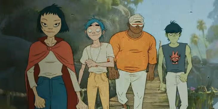 Группа Gorillaz выпустит короткометражный мультфильм