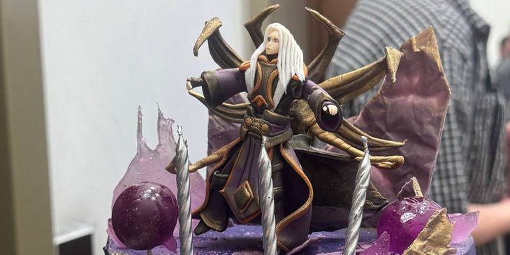 No[o]ne подарили торт с Invoker — его мидер пикнул на последней карте гранд-финала TI15