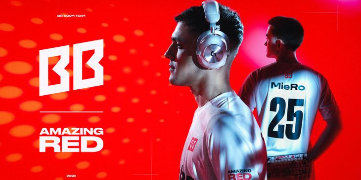 AMAZING RED представил новую форму BetBoom Team, став техническим партнером клуба