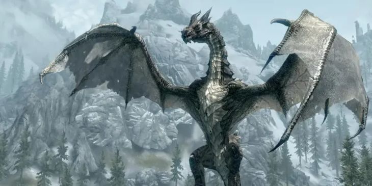 Игрок в Skyrim женился на драконе и чуть не сломал игру
