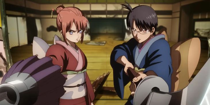 Аниме «Гинтама: Ёсивара в огне» получило новый трейлер