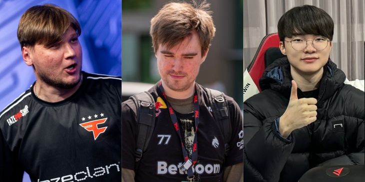 S1mple, Miposhka и Faker поборются за звание лучшего игрока десятилетия на ПК по версии Esports Awards