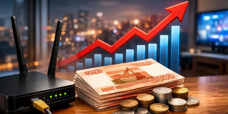 Домашний интернет в России может подорожать на 30%