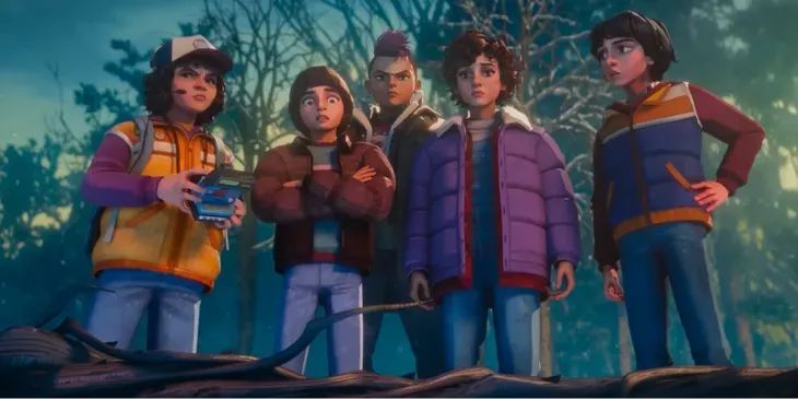 Полноценный трейлер мультсериала «Очень странные дела: Истории из 85-го»