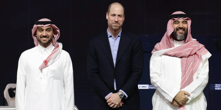 Принц Уильям сыграл в Rocket League c председателем федерации киберспорта Саудовской Аравии