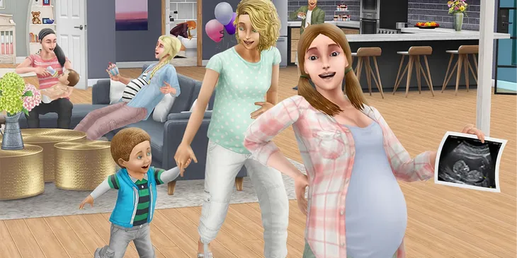 В The Sims 4 началась эпидемия беременности из-за бага