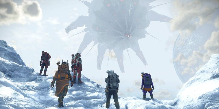 Для No Man’s Sky вышел крупный апдейт с инопланетным Ульем и космической войной