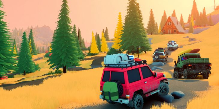 Over the hill, милая кооперативная гонка в стиле MudRunner, обзавелась датой релиза — у игры миллион «вишлистов»