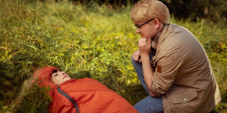 Легендарный косплей на Шурика и Нину из «Кавказской пленницы»