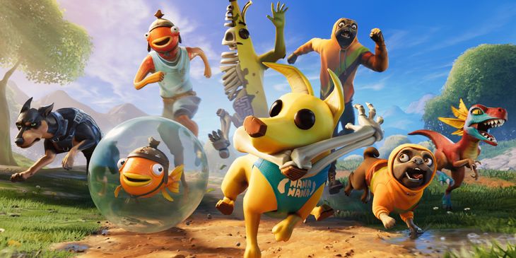 В Fortnite вернули систему компаньонов — в игре появились питомцы