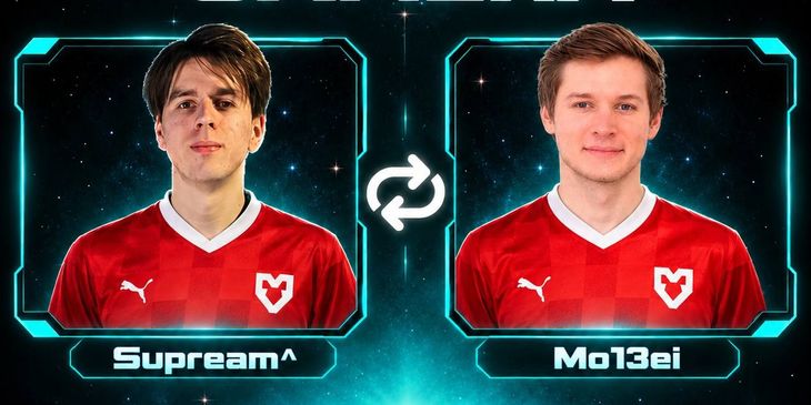 MOUZ сыграет оставшиеся матчи квалификации на UNIVERSE by FISSURE с Supream^ вместо Mo13ei