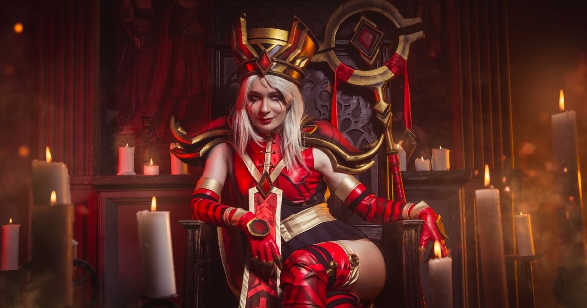 Самый сексуальный инквизитор азерота — косплей на салли вайтмейн из world of warcraft