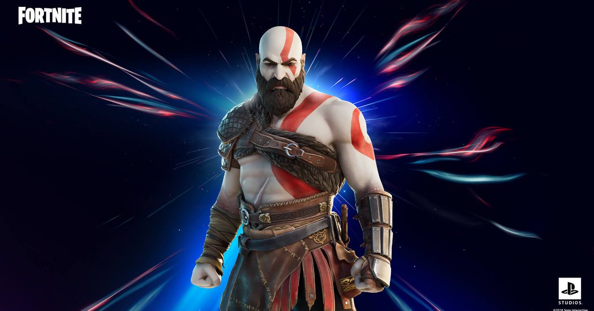 В fortnite появился скин кратоса из god of war