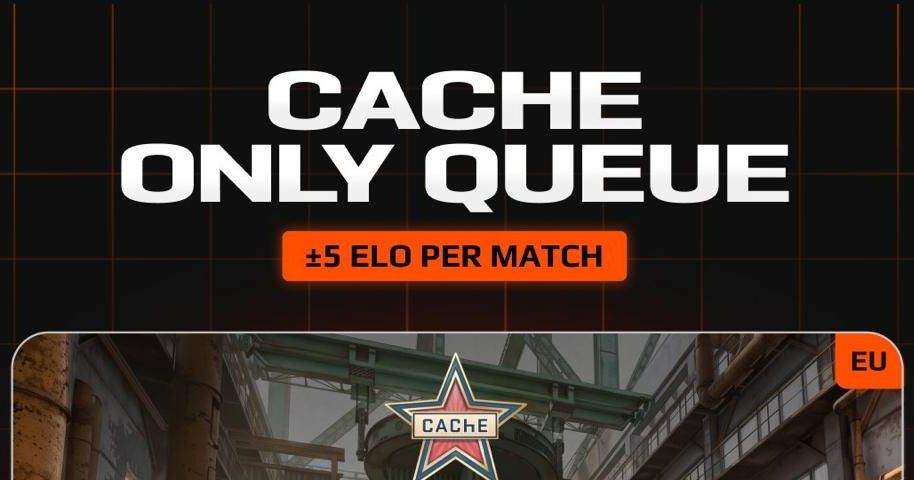 На FACEIT появился новый режим с картой Cache
