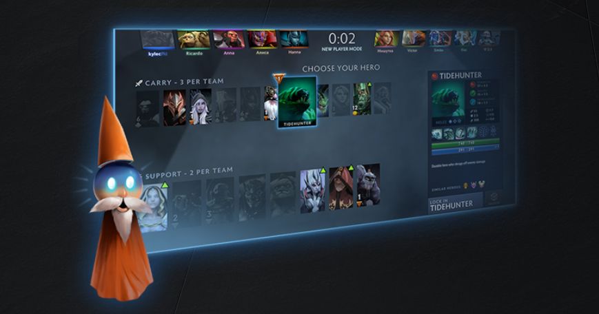 Valve представила отдельный режим для новичков в dota 2