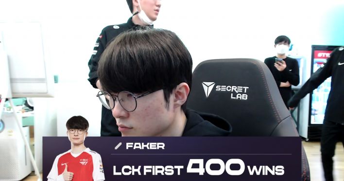 Faker выиграл 400-й матч в lck