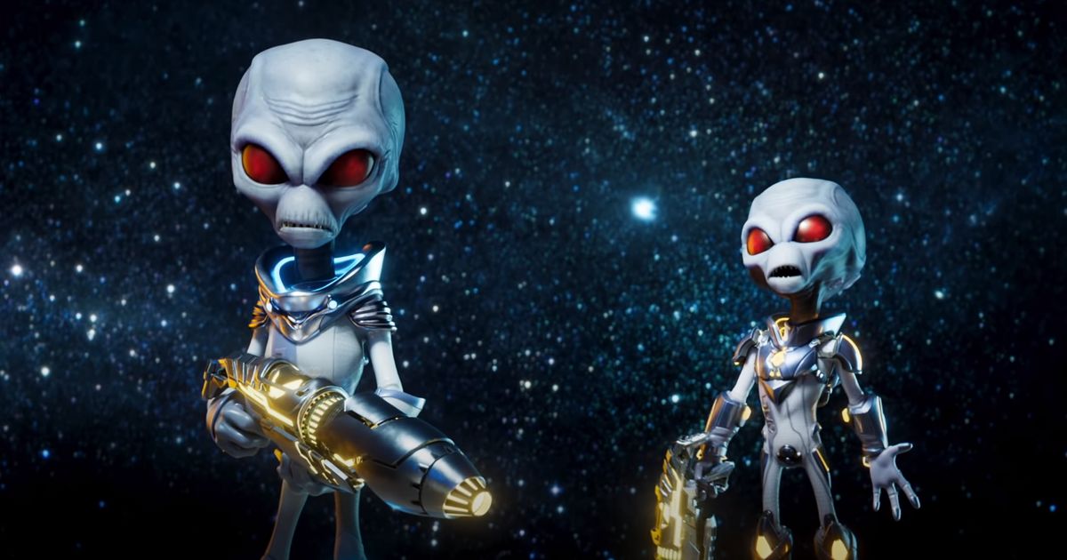 Thq nordic может выпустить ремейк сиквела destroy all humans!