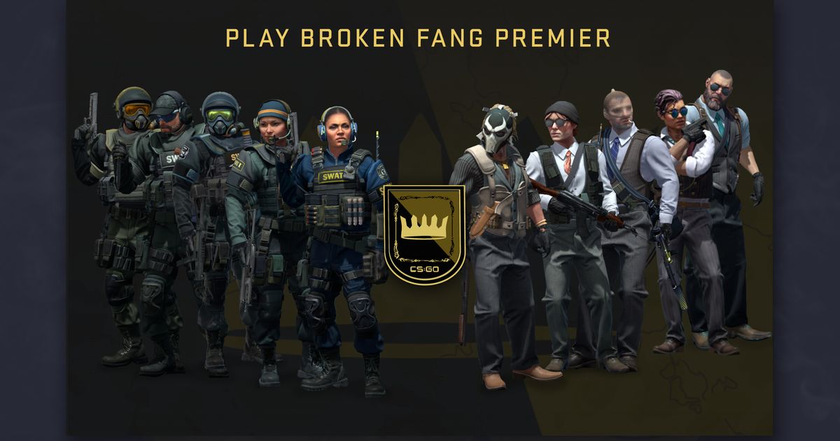 Broken fang premier в cs:go стал доступен всем игрокам