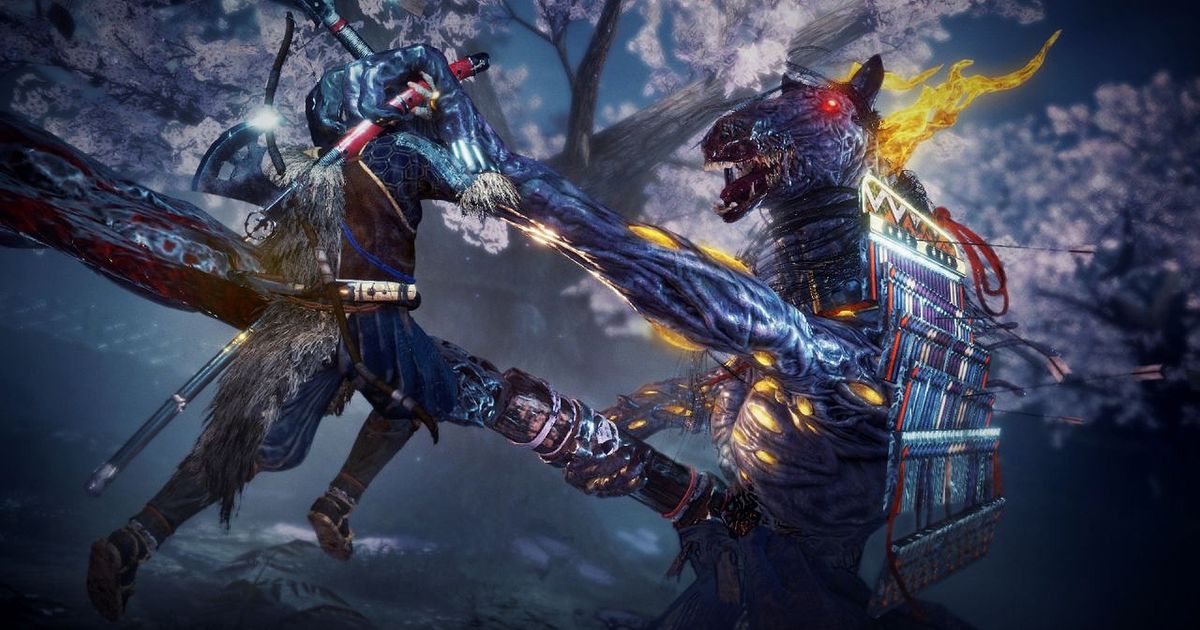 В сети появились 30 минут геймплея nioh 2 — женщина-самурай, кабаноподобный босс и новая локация